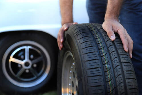 An image of Flat Tire Change/Repair in Salisbury. NC